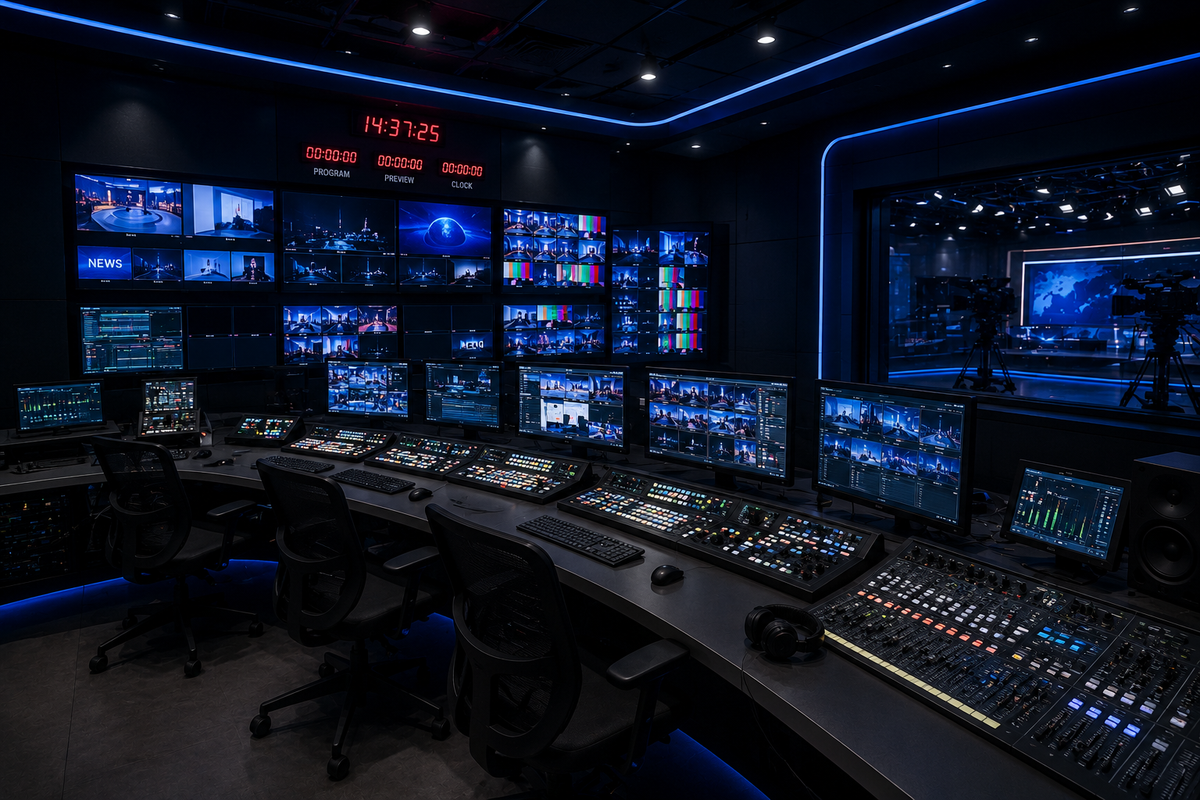 Broadcast Control Rooms
