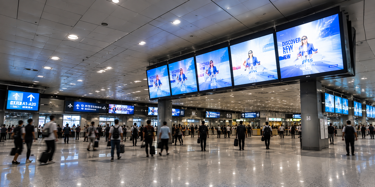 Transit Advertising Displays
