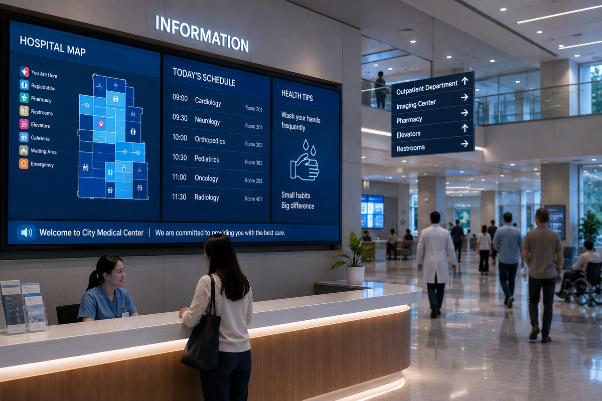 Hospital Information Displays